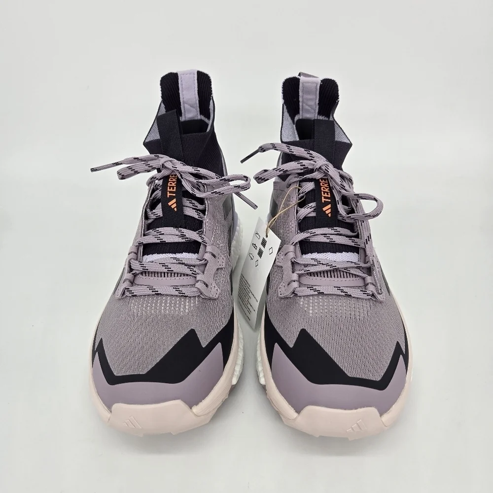 New adidas Terrex Free Hiker 2 Preloved Fig Women's Trail Running Shoes Size 10